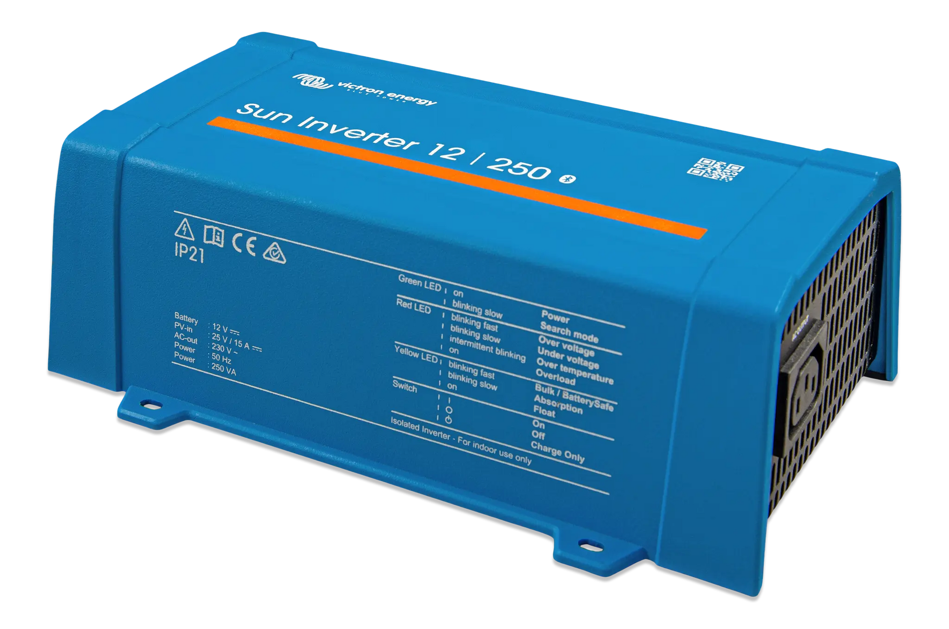 Blue Sun Inverter 12/250 on a white background