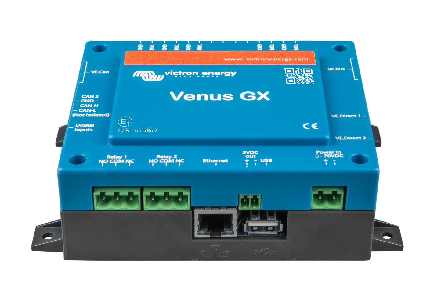 Victron Energy Venus GX power controller on a white background