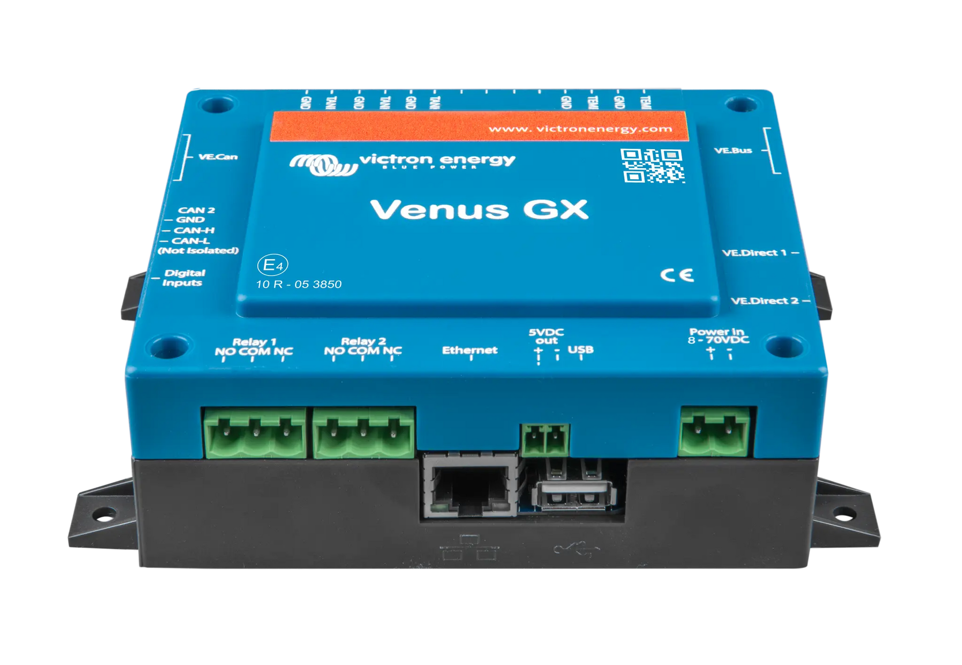 Victron Energy Venus GX power controller on a white background