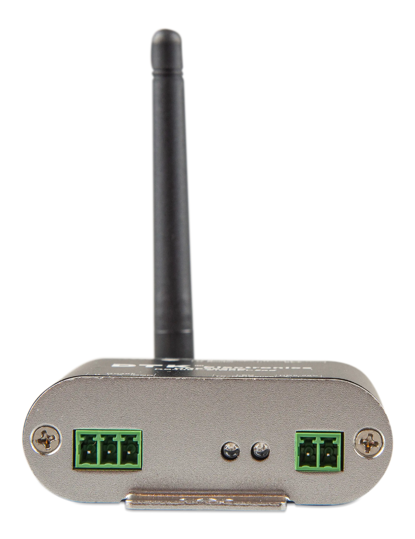 Wireless module with antenna on a white background