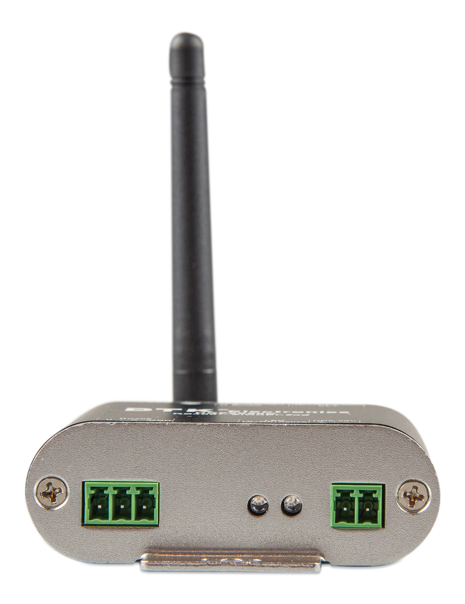 Wireless module with antenna on a white background