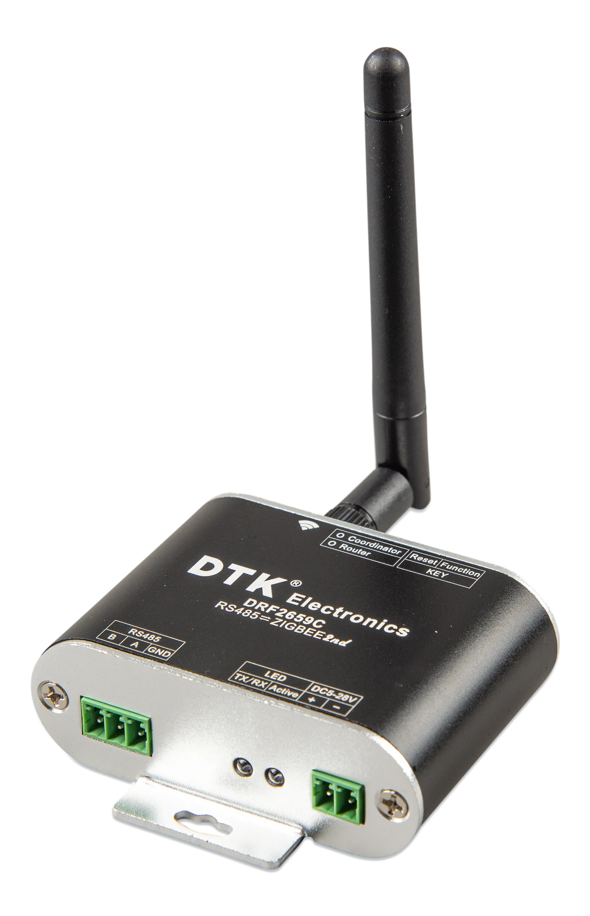 DTK Electronics wireless module with antenna on a white background